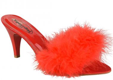 Παντόφλες Σατέν | Υφαντίδης | 101239 | Κόκκινο - Υφαντίδης - 